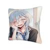 Pillow Case Haimiya Senpai Wa Kowakute Kawaii Manga Square  Pillow Cover For Office Car Home Decor Funny Pillowcases