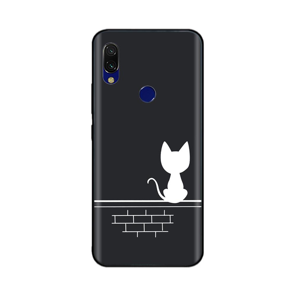 For Xiaomi Redmi 7 Case Redmi7 Black Silicon Bumper Soft Tpu Phone Case Cover For Xiaomi Redmi Note 7 Pro Note7 Case Funda Coque