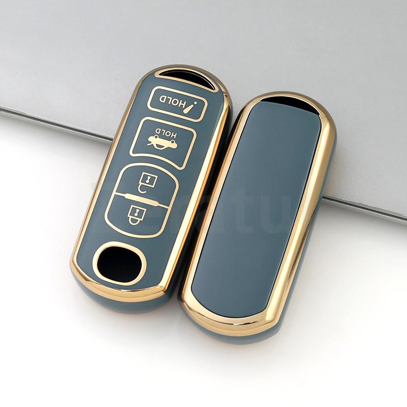 2/3/4 Buttons Tpu Car Remote Key Case Cover Shell For Mazda Cx-3 Cx3 Cx-5 Cx5 Cx7 Cx-9 Cx8 2 3 5 6 Atenza Axela Demio Keyless