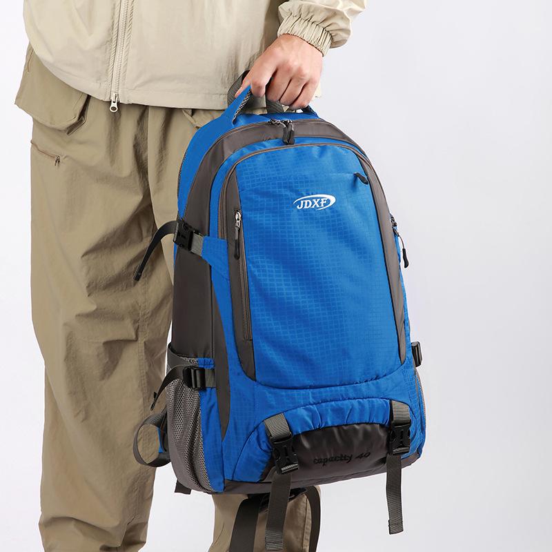 Schoolbag Travel Backpack Men's Backpack Large Capacity Business Trip Multifunctional Backpack Hiking Waterproof Backpack