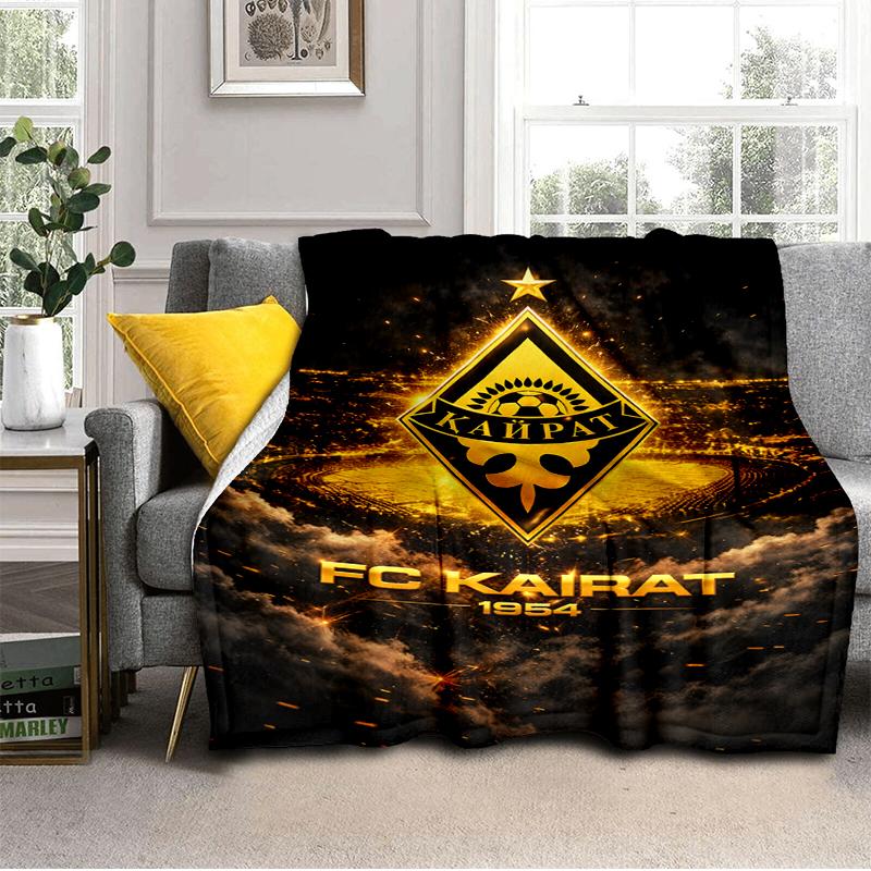 Yellow Black Kairat Blanket Lightweight Ideal Bedding Blanket Perfect for Travel, Camping, Living Rooms, Offices, Sofas, Fan Christmas gift