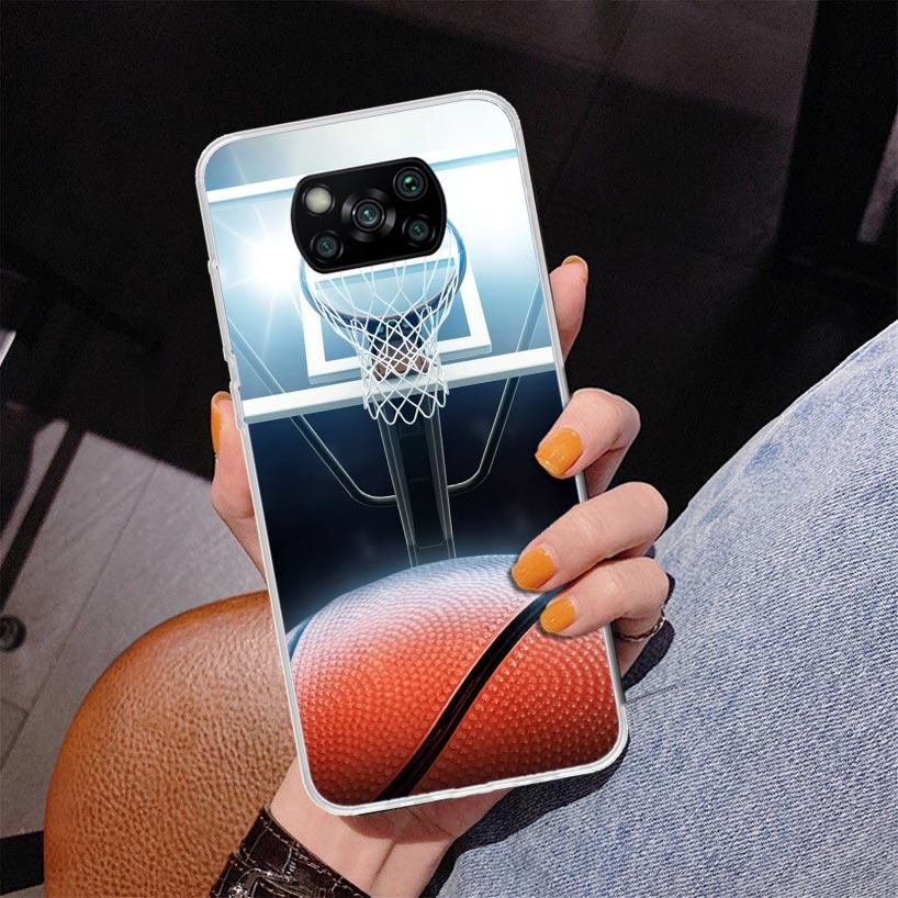 Basketball Basket Play Phone Case For Xiaomi Poco X7 X6 X5 Pro F7 Ultra Redmi 15C 15 13C 13 12C 12 10 10A 10C 9 9A 9C 9T Cover P