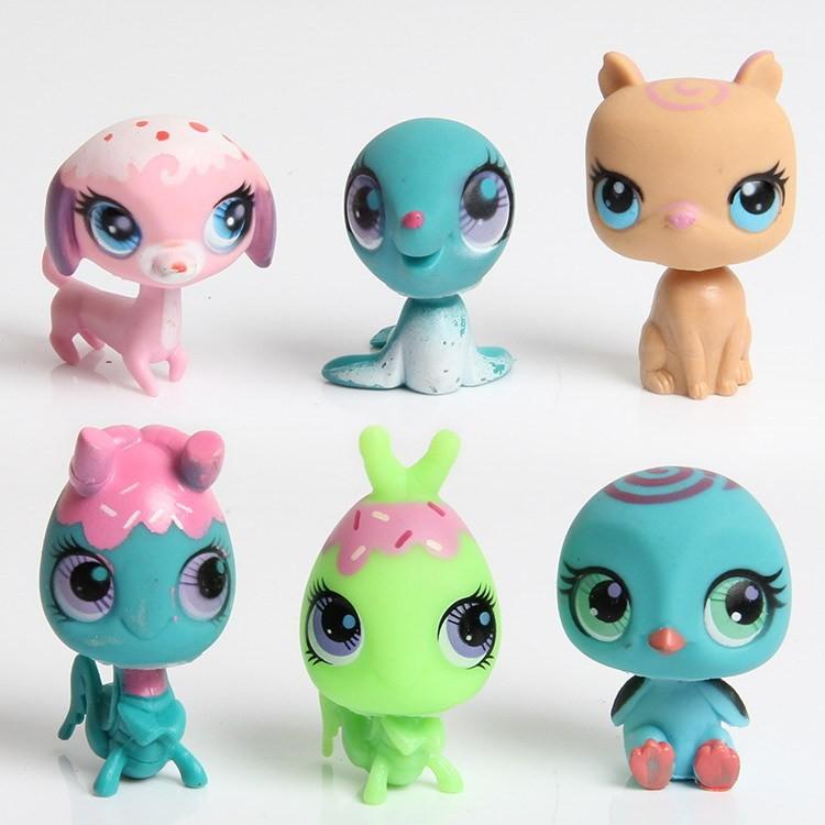 Mini Doll Lovely Lot 20pcs Littles Pet Shop Dog Child Girl Toys Figures Gift Lps