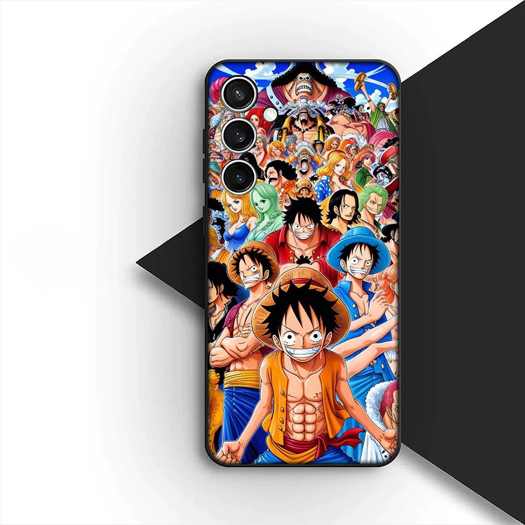 Protective Cover for Xiaomi Redmi Note 13 14 Pro Plus ProPlus 14C 13C Pro+ 5G Casing Phone Case Red Hair One Luffy Pieces Shanks