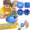 1 PC Push Bubble חושי צעצוע לצרכים מיוחדים משכך מתחים