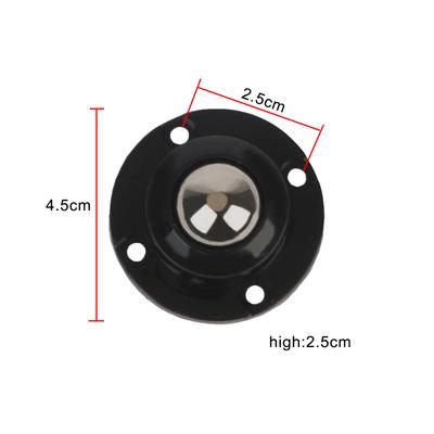 4Pcs Universal Wheel Mini Swivel Wheels Self Adhesive Caster Stainless Steel For Desk Chair Casters 360° Rotation Pulley