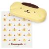 SANRIO Face-Shaped Eyeglass Case Pom Pom Purin 588237 (15cm X 7cm X 3.5cm)