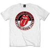 Rolling Stones Est 1962 Classic Tongue White T-shirt Plus Sizing OFFICIAL