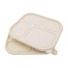 Corn Starch Biodegradable Four-Compartment Lunch Box