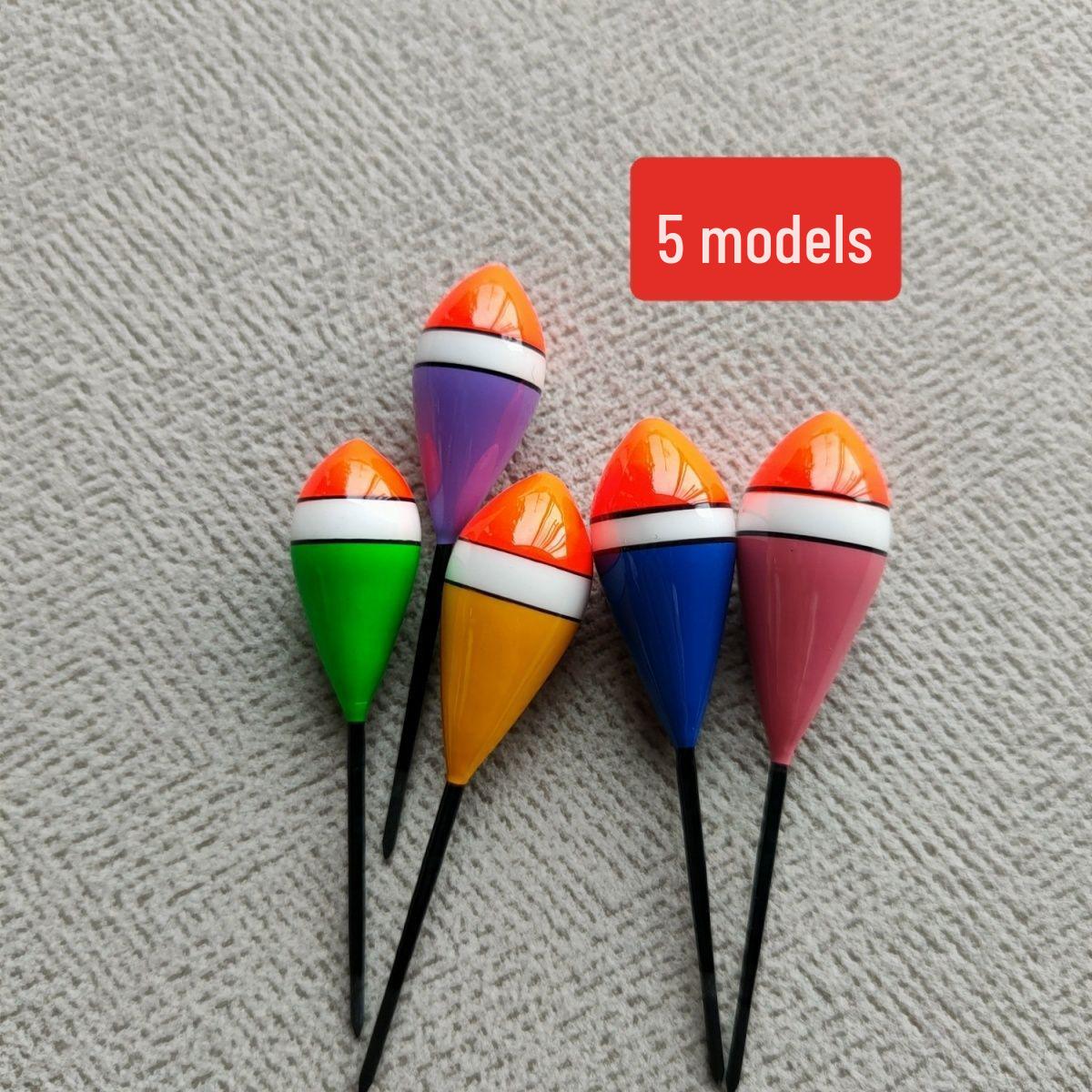 

Поплавок для мини-японской рыбалки - Дизайн с полосатой рыбой-камень, Привлекательный аксессуар для снастей. Pink - 0.4g Lead