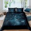 Periodic Table Of Elements Duvet Cover Science Bedding Set Microfiber Chemistry Lovers Learning Image For Kids Teens Adult Decor