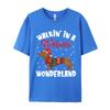 Spaziergang im Wiener Wunderland Lustige Dackel Weihnachts-T-Shirts Vintage Baumwoll-T-Shirts Geschenkidee Tops