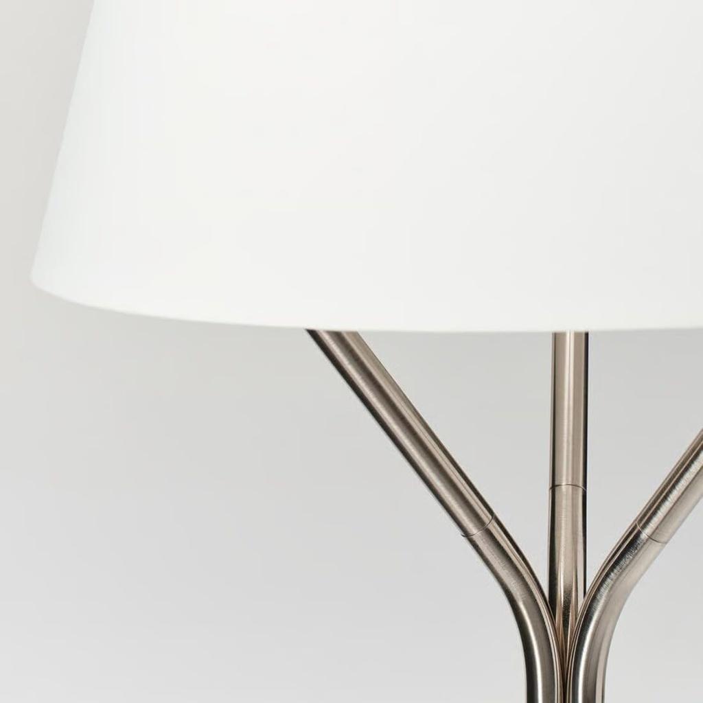 IKEA Floor Lamp, Nickel Plated, m60566694 BLANKFYR