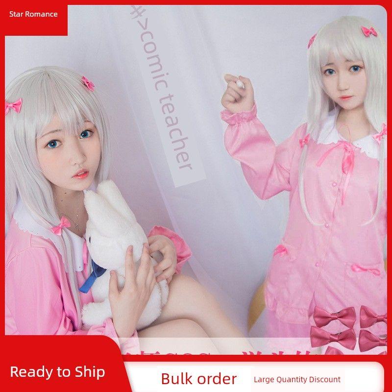 Star Romance Erotic Comics Eromanga Sensei Izumi Sagiri Pajamas Cosplay Costume in Stock