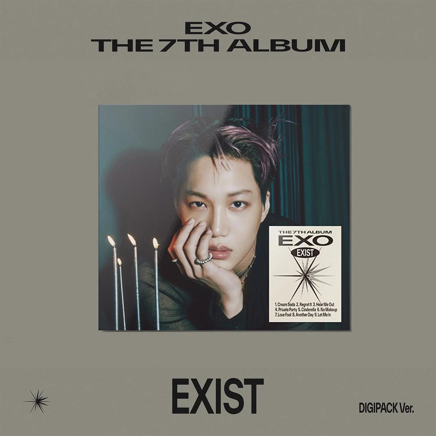 

EXO - [EXIST] 7-й альбом, версия в формате DIGIPACK KAI