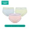 Women's Breathable Gauze Mid-Waist Underwear