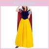 Élégante Robe Blanche-Neige Adulte Costume de Cosplay Pour Événements à Thème Fantastique et Halloween