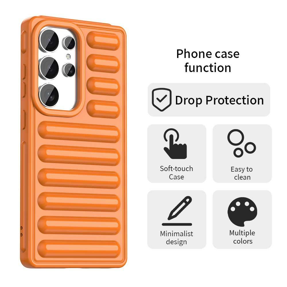 

For Samsung Galaxy S25 Ultra Case Protective TPU Phone Cover Green