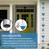 Decorative Iron Rainwater Catcher Chain For Heavy Storms Drainage And Landscape Aesthetic Upgraded Yard Hanging Decors