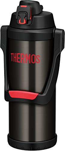 

Thermos FFV-2500 BKR Vacuum Insulated Sports Jug, 2.5L Black Red