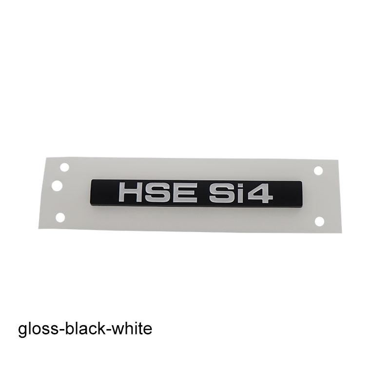 3D Premium HSE Si4 Edition for England UK SUV Off Road car Engine Hood Fender trunk Tail Rear Decal Emblem Badge Sticker