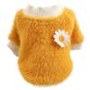 Pet Clothing Wholesale Autumn and Winter New Dog Clothing Warm Sweater Plus Velvet Paris Alphabet Sweater Pet Clothes