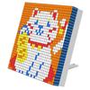GAN328 Mosaic Cubes 10x10 GAN Mosaic Cube Set of 100 small cubes and pedestal for cube art