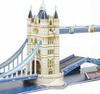 Würfeliger Spaß-Puzzle 3D räumlich Tower Bridge London 120 Teile ds0978h