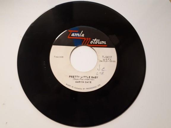

7inch Record MARVIN GAYE - Pretty Little Baby / Now That You v T54117 TAMLA MOTOWN 1965 Canada Soul/Funk Used