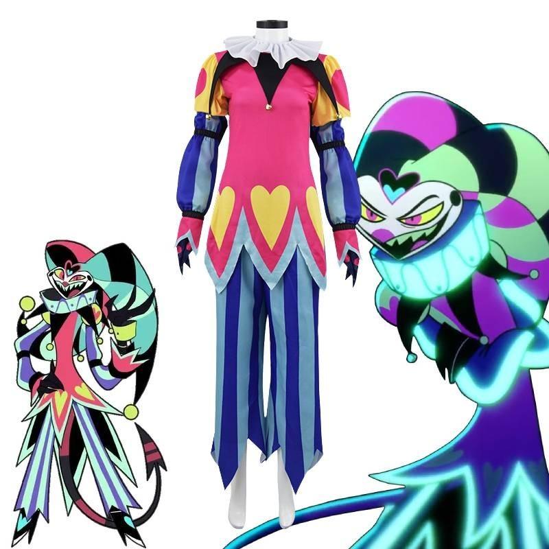 Fizzarolli Cosplay Traje de Performance Maligno Extremo Personaje de Anime