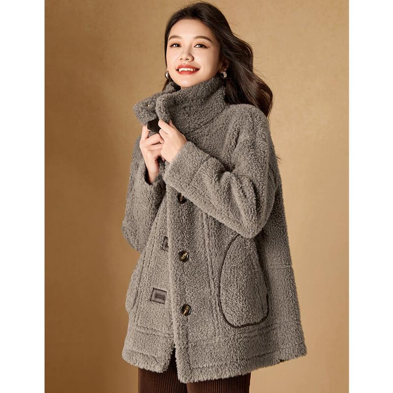 Meilanni Retro Reversible Faux Lamb Wool Coat