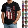 Men's Casual Round Neck Lightweight Breathable Short-Sleeve Top