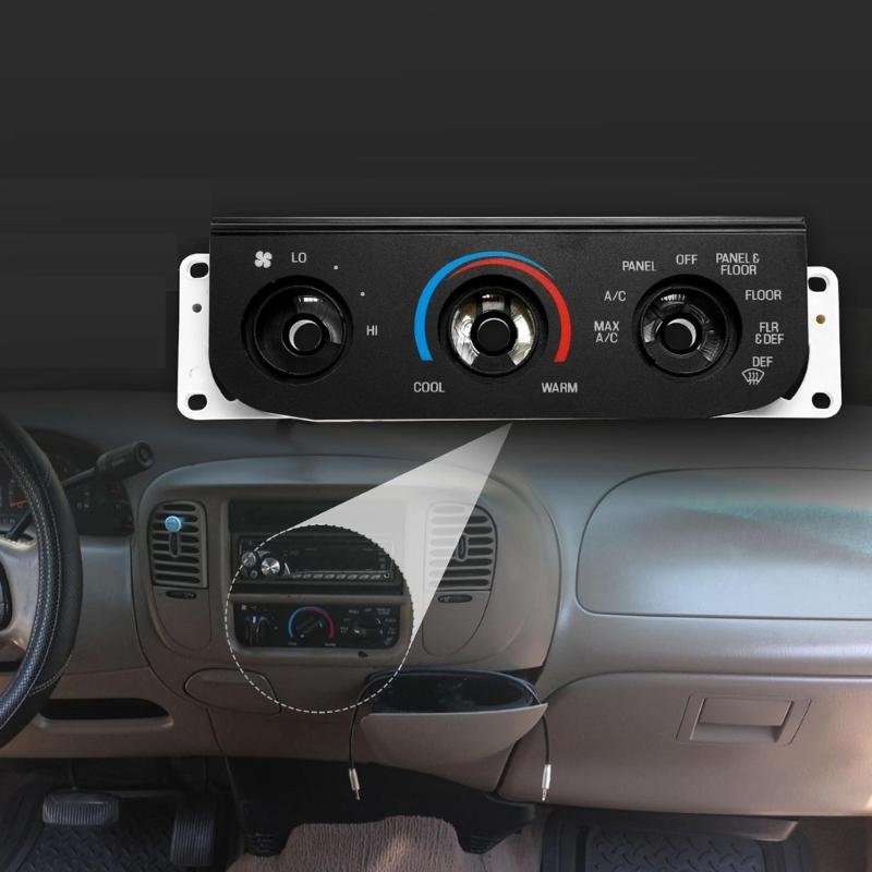 Climate Control Panel For Truck Cabin Temperature Adjustment With Rapid Response YL3H19E764A 1L2Z19986AA F65Z19B888AA