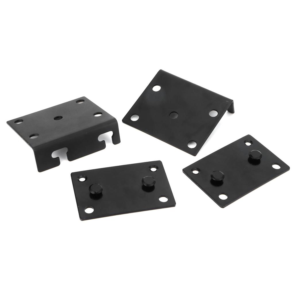 Bed Rail Hinge Bracket Iron Furniture Hardware Connector Fittings for Headboards FootBoard