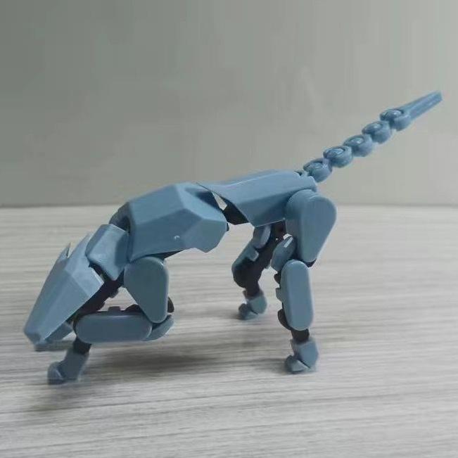 Stampa 3D Lucky Dummy13 Articolato Mobile Assemblabile Robot Bambola Animale Modello Giocattolo Puzzle Antistress Regalo per Bambini