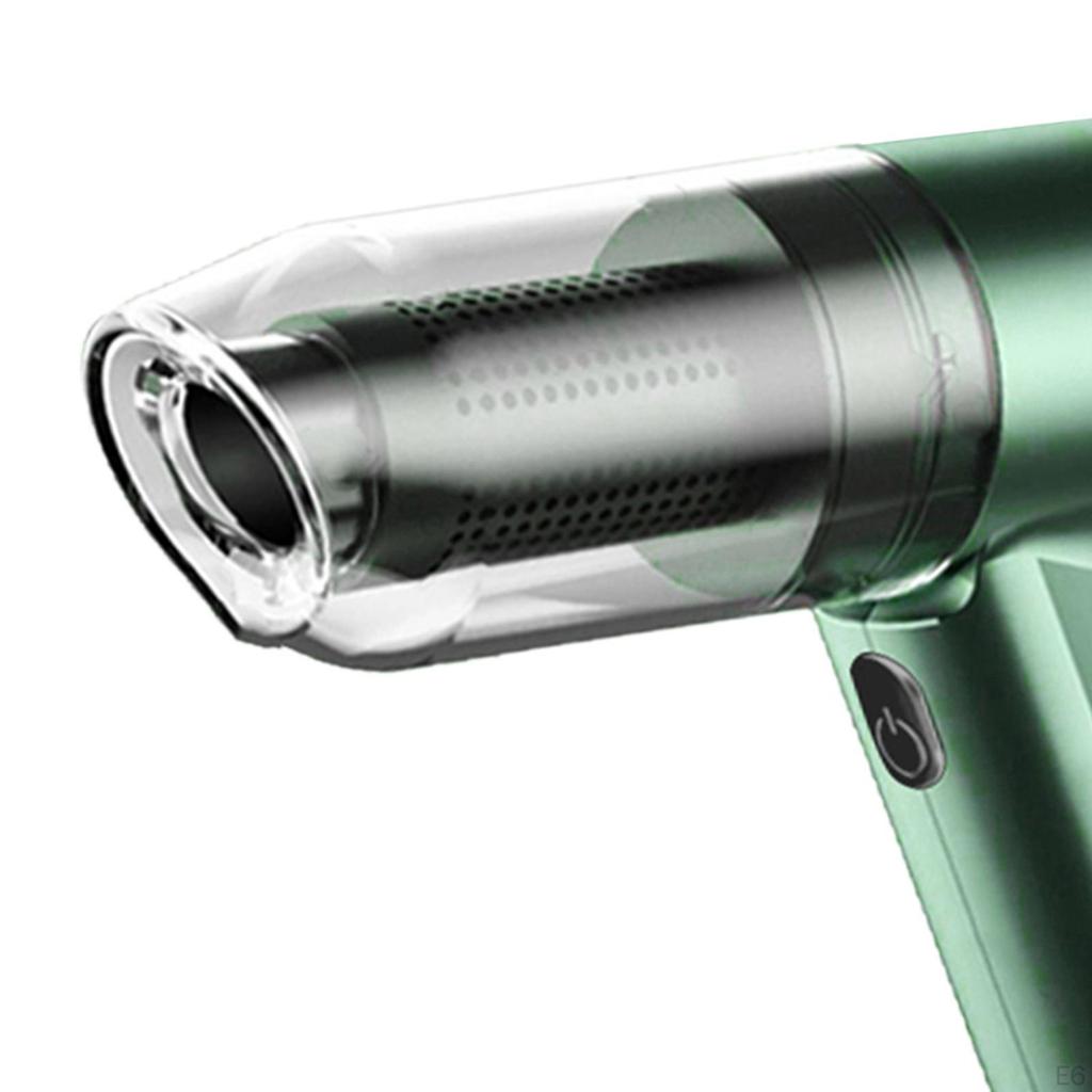 Compact Handheld Vacuum - High-Powered Suction for Home and Car Cleaning