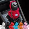 BAD1 1pc Hoodie Handle Creative Car gear lever hoodie Shift Lever Cover Styling For VW Rline Golf GTI GTD Hub Cap Auto Accessories
