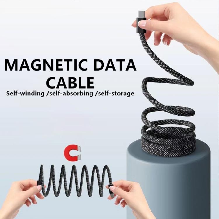 Double Type C to Type C Magnetic Cable PD100W for Enhanceds Device Compatibility and Safety