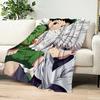 Comic Anime Kunst h-hunter h-hunter Gon Killua Flanell warm Komfort weiche Plüschdecke für Sofa Wohnzimmer Schlafzimmer Reise Geschenk