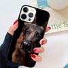 German Shepherd Dog Soft Silicone Cover For iPhone 17 Air 15 16 14 13 12 Pro Max 11 Pro Max Plus Phone Case Coque