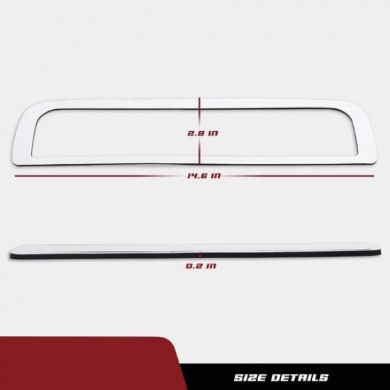 2pcs 3rd Third Brake Light Seal Gaskets For 2014- Chevy Silverado 1500 2500