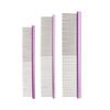 Pet Supplies, Color Steel Comb, Purple Steel Comb, Single Row of Dense Teeth, Straight Row Comb, Beauty Comb, Hair Pulling Comb