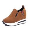 Oman Sneakers Casual Thick-soled Shoes Breathable Increased Shoes Ladies Casual Black Female Wedge Shoes