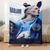 Fußball Feier Moment Decke Ultra-Weich Geeignet für Bettwäsche Bett Picknicks für Alle Anlässe Modern Perfektes Geschenk für Verwandte und Freunde