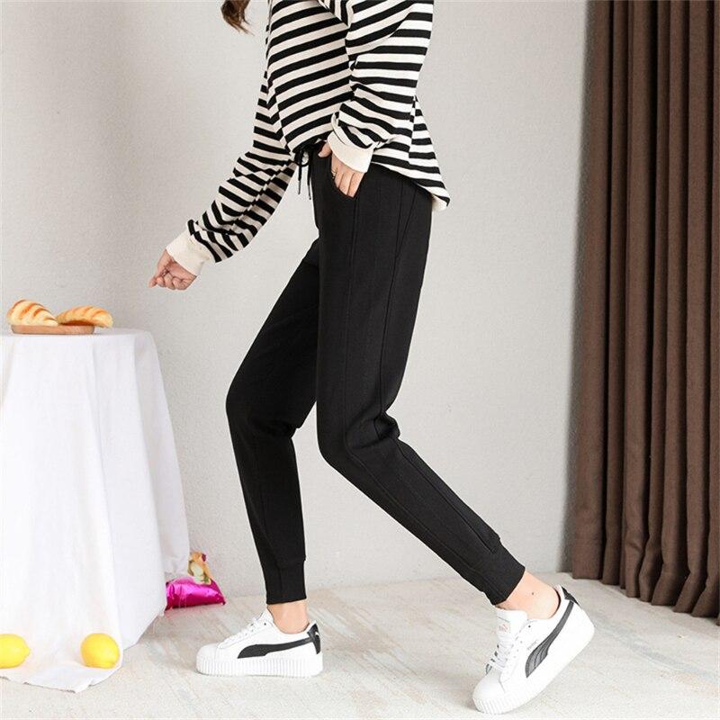 Frühling Herbst Mode lässige Trainingshose Frauen Jogger Frauen Schweiß Hosen abgeschnitten weibliche Hose Jogginghose Harajuku Streetwear