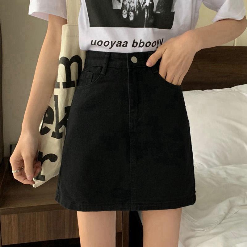 Summer Denim Short Skirt for Women High Wiast Sexy Tight Bag Hip Skirts Lady Slim Fit Y2K Female Short Jeans Skirts