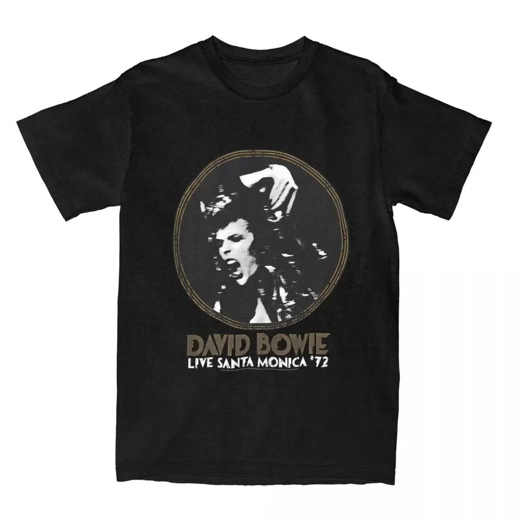 Hot Sale Davids Bowied Classic Poster Print Tshirt Unisex Wounisex Streetwear Y2k Fashion Cotton Summer New Tee Oversize Harajuku Top