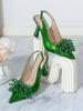 Zapatos Talla Grande 35-43 para Mujer Moda Verano Tacones de Lujo Sandalias de Plataforma Fiesta Noche Boda Sandalias De Mujer
