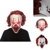 Scary Stephen King's It Mask For Halloween Men Joker Costume Cosplay
