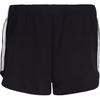 Adidas Originals Three Stripes Printed Sports Straight Leg Shorts Women Shorts Black AY8125